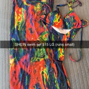 SHEIN Multicolor Bikini Set